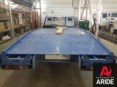 Рис. 8 Наши проекты: Пневмоподвеска на ГАЗ (GAZ) Газель NEXT с ГБО - Этапы установки