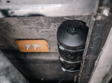 Рис. 7 Наши проекты: Установка пневмоподвески на Газель 220 подушки