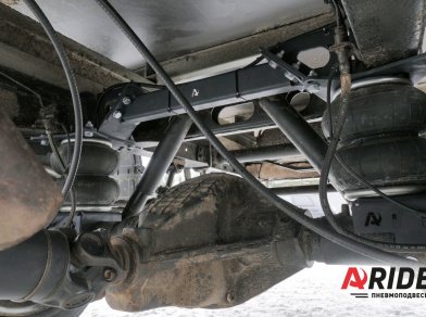 Рис. 3 Наши проекты: Установка вспомогательной пневмоподвески на Газель NEXT