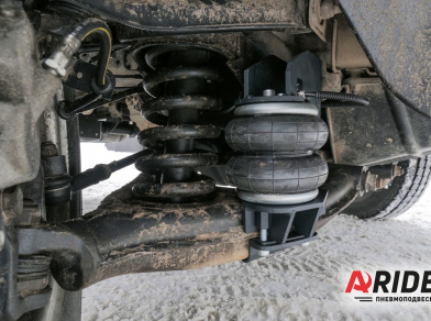 Рис. 2 Наши проекты: Установка вспомогательной пневмоподвески на Газель NEXT