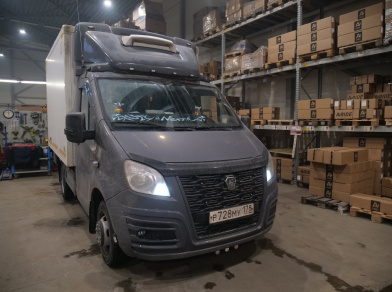 Рис. 1 Наши проекты: Пневмоподвеска на Газель Некст