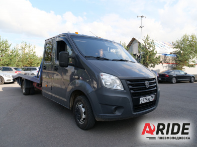 Рис. 1 Наши проекты: Пневмоподвеска на Газель NEXT Эвакуатор 