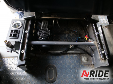 Рис. 7 Наши проекты: Пневмоподвеска на Газель NEXT Эвакуатор 