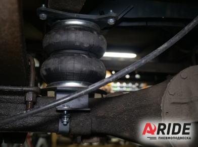 Рис. 3 Наши проекты: Установка пневмоподвески на заднюю ось Газель NEXT