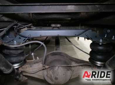 Рис. 2 Наши проекты: Установка пневмоподвески на заднюю ось Газель NEXT