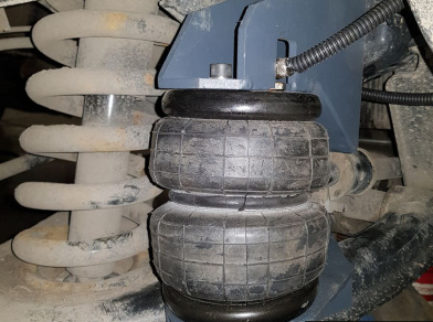 Рис. 3 Наши проекты: Установка пневмоподвески на переднюю и заднюю ось Газель NEXT