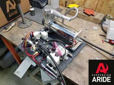 Рис. 11 Наши проекты: Установка пневмоподвески на переднюю и заднюю ось Газель NEXT