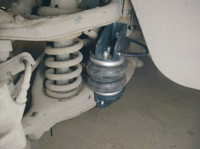 Рис. 9 Наши проекты: Пневмоподвеска Газель Next