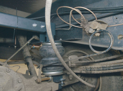 Рис. 7 Наши проекты: Пневмоподвеска Газель Next