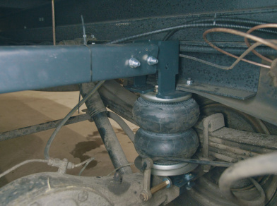 Рис. 6 Наши проекты: Пневмоподвеска Газель Next