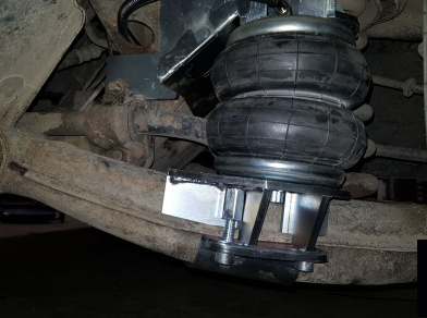 Рис. 2 Наши проекты: Пневмоподвеска для Газели с закабинным спальником