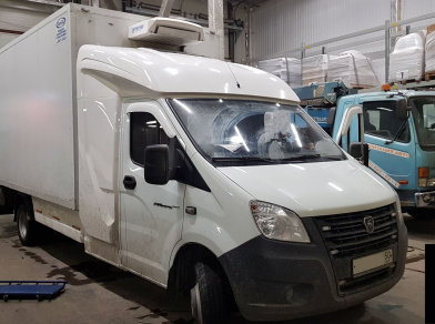 Рис. 1 Наши проекты: Пневмоподвеска для Газели с закабинным спальником