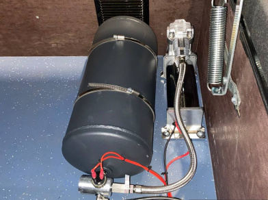 Рис. 6 Наши проекты: Установка пневмоподвески Газель Next