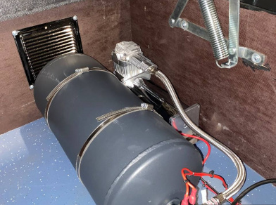 Рис. 5 Наши проекты: Установка пневмоподвески Газель Next