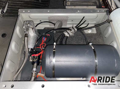 Рис. 4 Наши проекты: Установка пневмоподвески на Газель NEXT Грузовичкоф