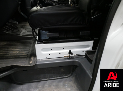 Рис. 10 Наши проекты: Установка полной пневмоподвески на цельнометаллическую Газель Next