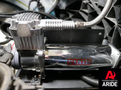 Рис. 12 Наши проекты: Установка полной пневмоподвески на цельнометаллическую Газель Next