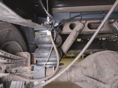 Рис. 6 Наши проекты: Пневмоподвеска Газель NEXT на заднюю ось