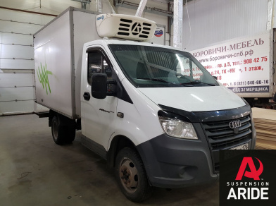 Рис. 1 Наши проекты: Пневмоподвеска на ГАЗ (GAZ) Газель NEXT от производителя - Этапы установки