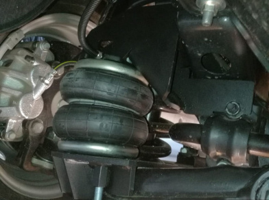 Рис. 7 Наши проекты: Пневмоподвеска Газель Next в Нижнем Новгороде