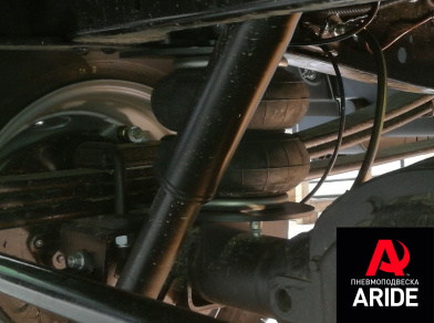 Рис. 6 Наши проекты: Пневмоподвеска Газель Next в Нижнем Новгороде