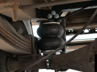 Рис. 4 Наши проекты: Пневмоподвеска на переднюю и заднюю ось Газель Next