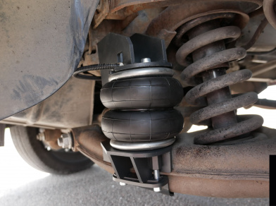 Рис. 6 Наши проекты: Пневмоподвеска на переднюю и заднюю ось Газель Next