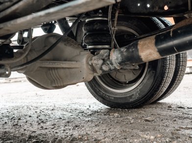 Рис. 7 Наши проекты: Пневматические подушки на Газель