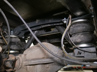 Рис. 3 Наши проекты: Пневмоподвеска на ГАЗ Газель NEXT