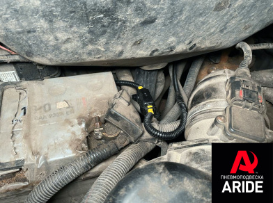 Рис. 7 Наши проекты: Установка пневмоподвески - Газель NEXT Эвакуатор