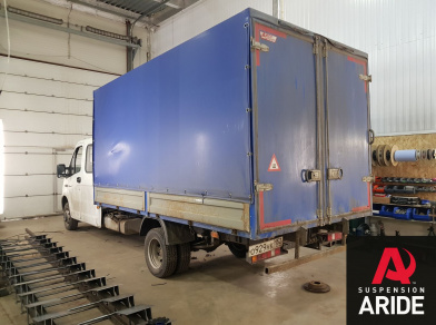 Рис. 3 Наши проекты: Пневмоподвеска на ГАЗ (GAZ) Газель NEXT с гарантией - Этапы установки