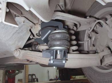 Рис. 10 Наши проекты: Вспомогательная пневмоподвеска на ГАЗель NEXT