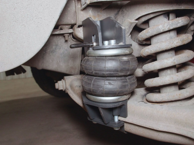 Рис. 9 Наши проекты: Вспомогательная пневмоподвеска на ГАЗель NEXT