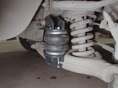 Рис. 8 Наши проекты: Вспомогательная пневмоподвеска на ГАЗель NEXT