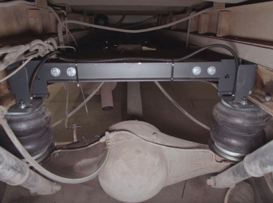 Рис. 5 Наши проекты: Вспомогательная пневмоподвеска на ГАЗель NEXT