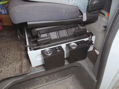 Рис. 2 Наши проекты: Вспомогательная пневмоподвеска на ГАЗель NEXT