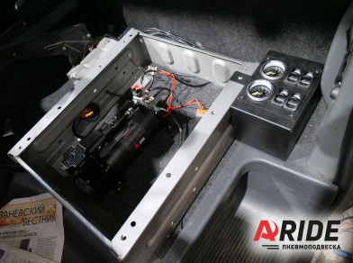 Рис. 3 Наши проекты: Установка пневмоподвески на переднюю и заднюю ось Газель NEXT