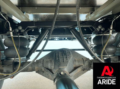 Рис. 8 Наши проекты: Пневмоподвеска и вставки в раму на Газель NEXT