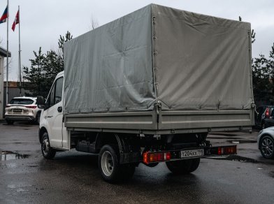 Рис. 2 Наши проекты: Пневмоподушки на Газель НЕКСТ