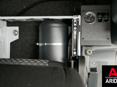 Рис. 8 Наши проекты: Пневмоподвеска на заднюю ось Газель Next