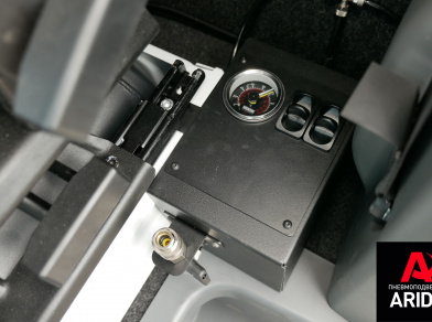 Рис. 6 Наши проекты: Пневмоподвеска на заднюю ось Газель Next