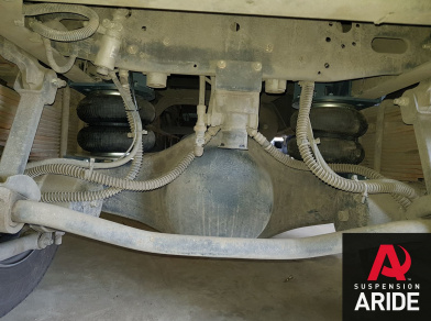 Рис. 4 Наши проекты: Пневмоподвеска на ГАЗ (GAZ) Газон NEXT от компании Арайд - Этапы установки