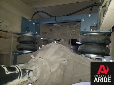 Рис. 11 Наши проекты: Пневмоподвеска на ГАЗ (GAZ) Газон NEXT от компании Арайд - Этапы установки