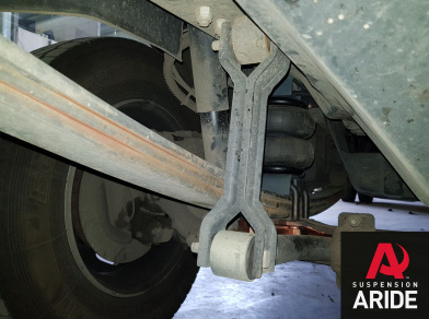 Рис. 8 Наши проекты: Пневмоподвеска на ГАЗ (GAZ) Газон NEXT от компании Арайд - Этапы установки