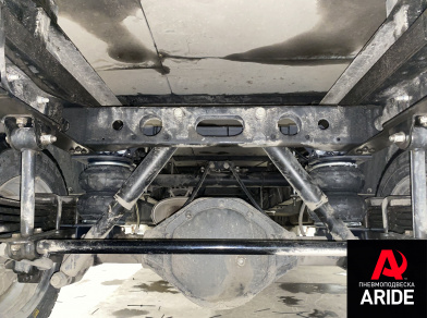 Рис. 7 Наши проекты: Пневмоподвеска на Газель NN