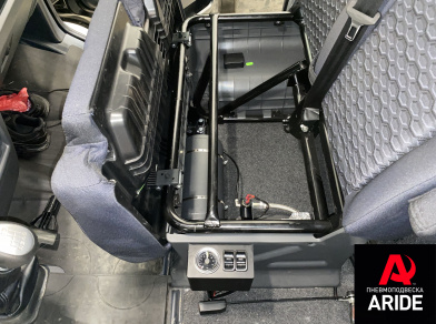 Рис. 3 Наши проекты: Пневмоподвеска на Газель NN