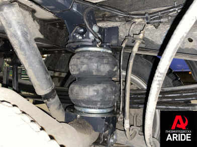 Рис. 6 Наши проекты: Пневмоподвеска на Газель NN