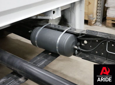 Рис. 6 Наши проекты: Установка задних пневмоподушек с двухконтурной системой на новенькую Gazelle NN