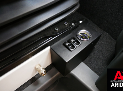 Рис. 10 Наши проекты: Установка задних пневмоподушек с двухконтурной системой на новенькую Gazelle NN