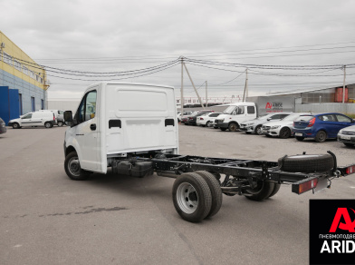 Рис. 2 Наши проекты: Установка задних пневмоподушек с двухконтурной системой на новенькую Gazelle NN